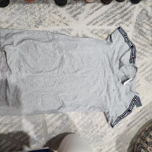 Tommy Hilfiger Light Gray T-Shirt Dress
